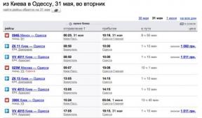 Trovare il giusto volo: Google vs Yandex