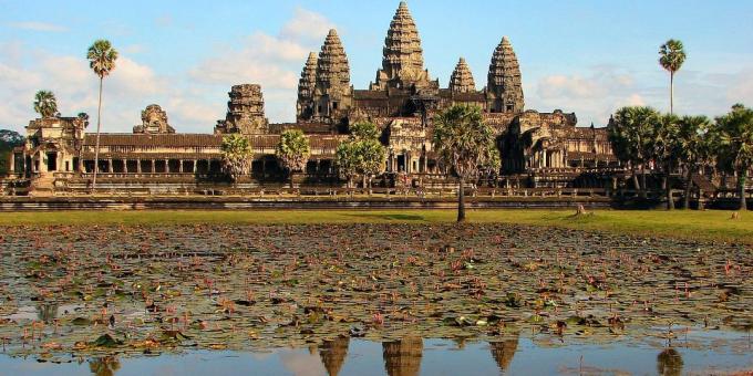 territorio asiatico non è in attirano turisti invano: il parco archeologico di Angkor, in Cambogia