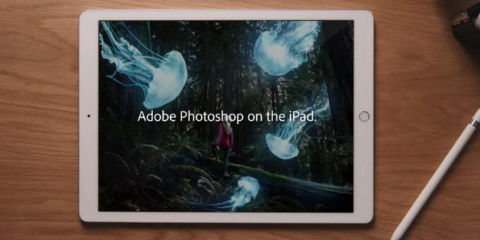 Adobe ha rilasciato Photoshop pieno titolo per iPad