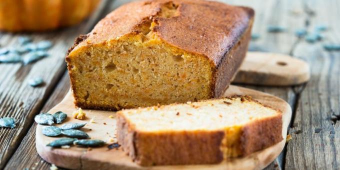 Semplice torta di zucca al kefir