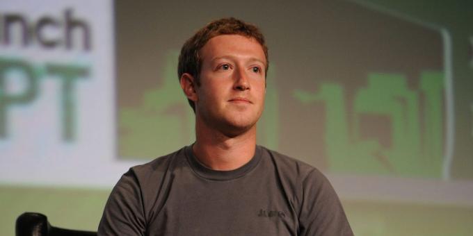 mattina rituale: Mark Zuckerberg
