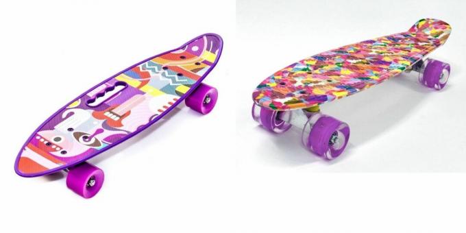 Regali di compleanno per una ragazza per 7 anni: skateboard