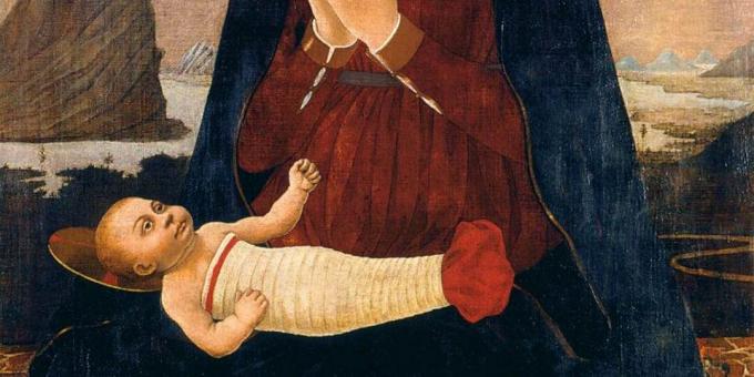 Figli del Medioevo: "Madonna col Bambino", Alesso Baldovinetti