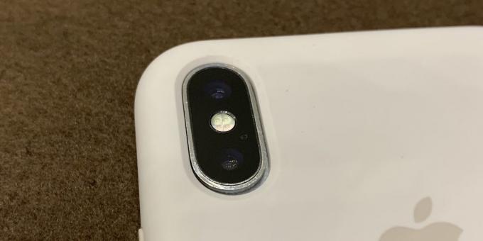 iPhone XS recensione: La differenza di posizione della fotocamera