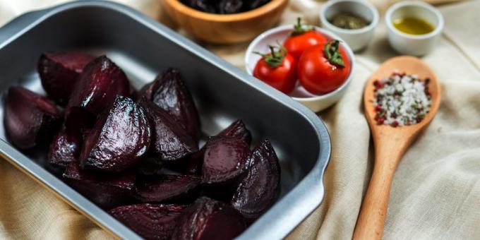 Verdure al forno: barbabietole con glassa balsamica