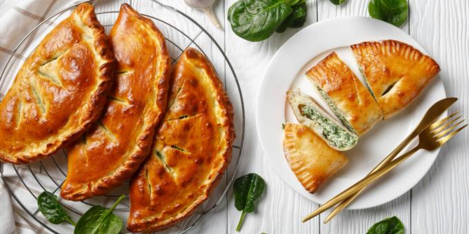 Calzone spinaci e ricotta