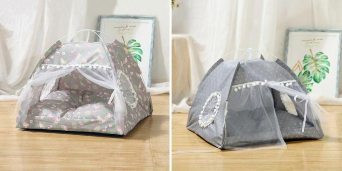 Case per gatti: a forma di tenda