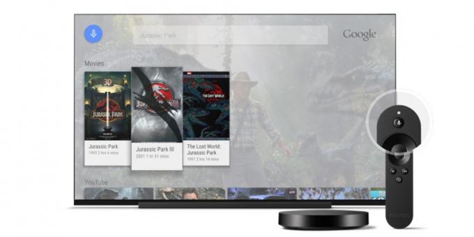 Android TV: ricerca vocale