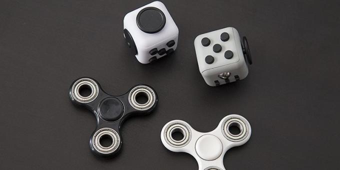 Fidget Cube e Fidget Spinner