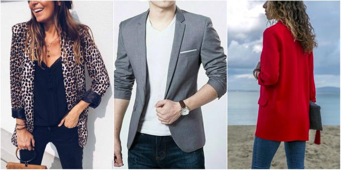 Moda: le immagini con un blazer