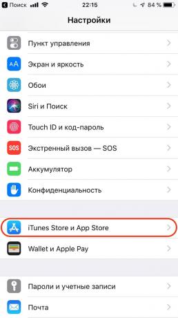 iPhone di Apple Configurazione: spegnere le valutazioni richieste di applicazione