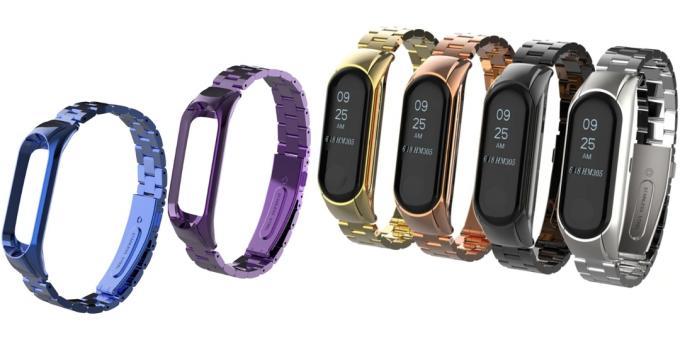 Cinghia per Xiaomi Mi Band 3: metallo braccialetto