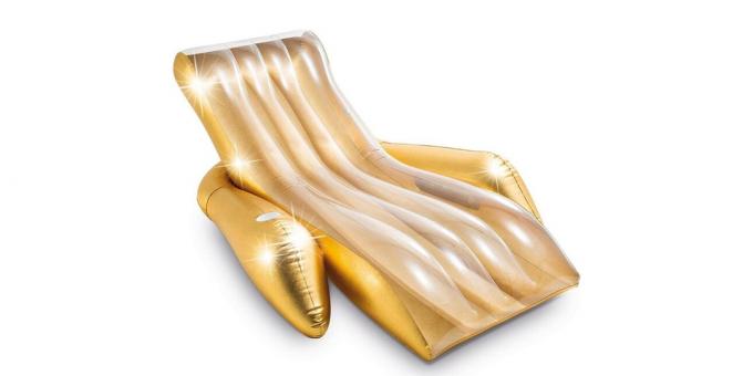 Prodotti per attività outdoor in acqua: materassino chaise longue gonfiabile