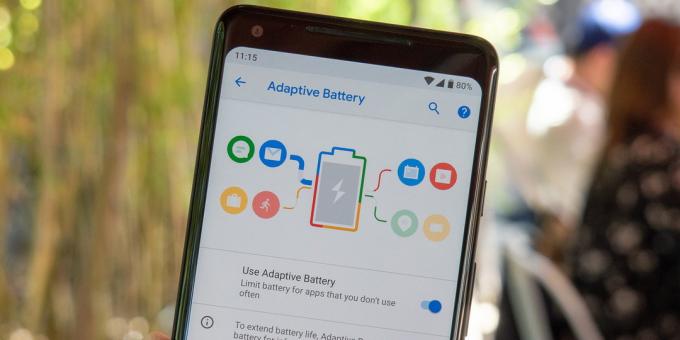Android P. Consente di risparmiare batteria