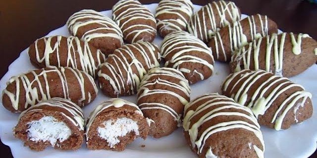 biscotti al cioccolato con cocco