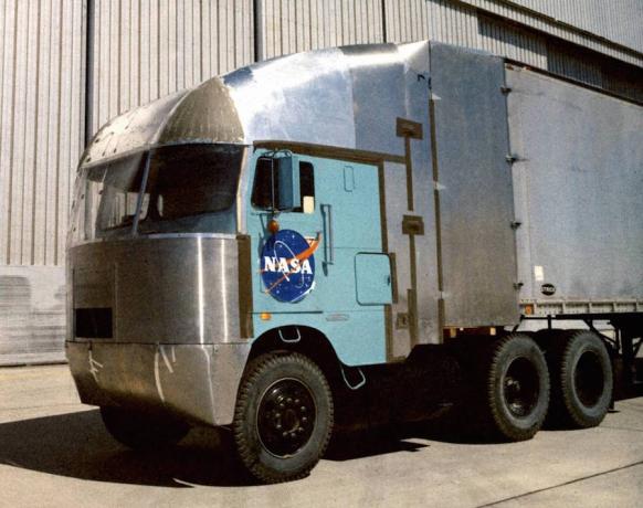 macchine fresche NASA: camion aerodinamico