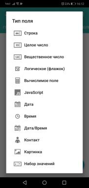Memento Database per Android - il database per tutti gli elenchi e tabelle