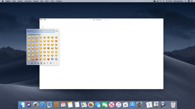 Inserire Emoji su Mac