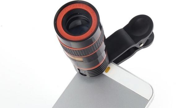 Lens per smartphone