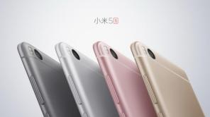 Xiaomi ha presentato Mi5S smartphone di punta e Mi5S più