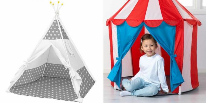 Cosa regalare a una bimba di 5 anni per il suo compleanno: una tenda da gioco