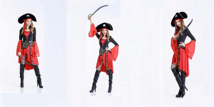 Costumi per Halloween: pirati