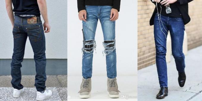 Jeans Uomo a destra sulla figura - 2019-2020