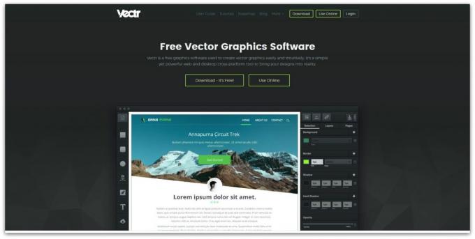 editor vettoriale gratis: Vectr