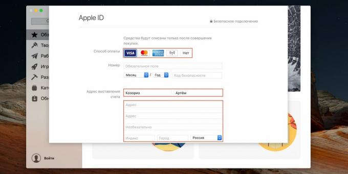 Come creare un ID Apple: aggiungi un metodo di pagamento e un indirizzo