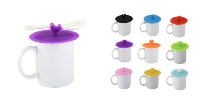 Piccole cose per la casa: coperchio della tazza in silicone 