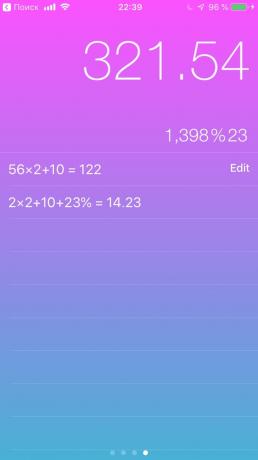 Configurazione iPhone di Apple: Numerical conteggio nel