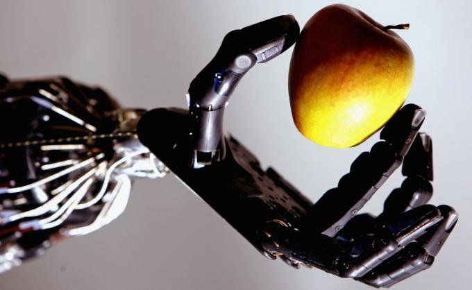 la tecnologia del futuro: i robot lavorerà su oggetti pericolosi
