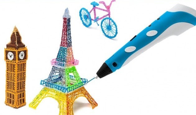 3D-pen contribuirà a creare interessanti modelli