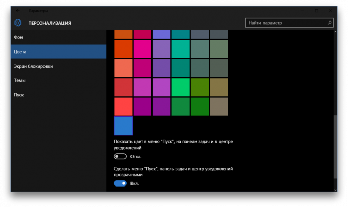 Configurare Windows 10: Dark Theme