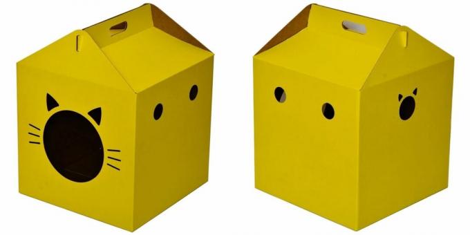 Casette per gatti: a forma di scatola