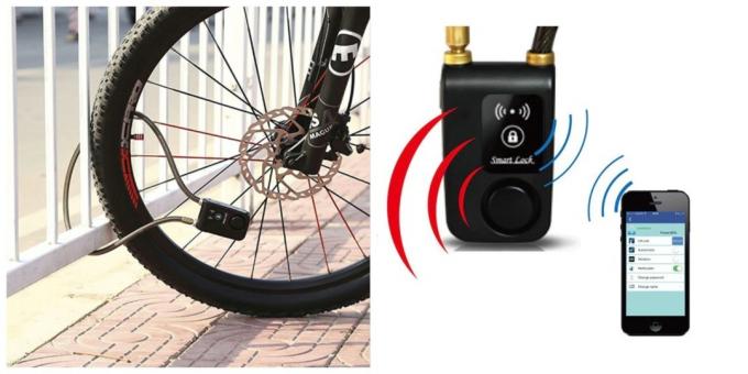 Gadget per biciclette: serratura antifurto