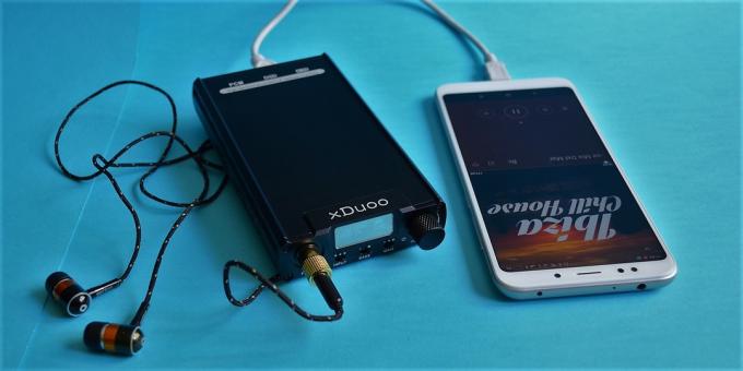 xDuoo XD-05: collegare allo smartphone