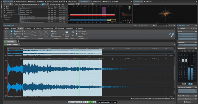 editor audio WaveLab Elements
