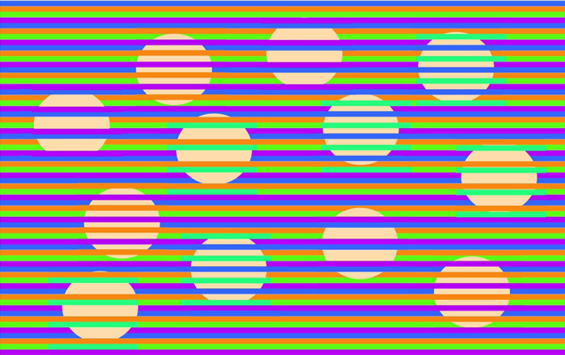 Illusione ottica Immagine: confetti