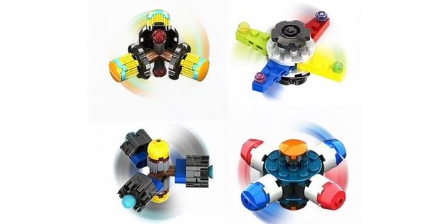 Spinners di LEGO detalek