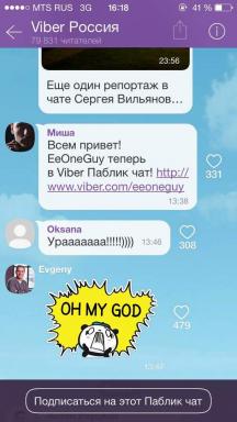 Chat Nuovo Viber obzavolsya pubblici e si trasforma in un social network a pieno titolo